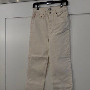 RE/DONE VINTAGE WHITE JEANS